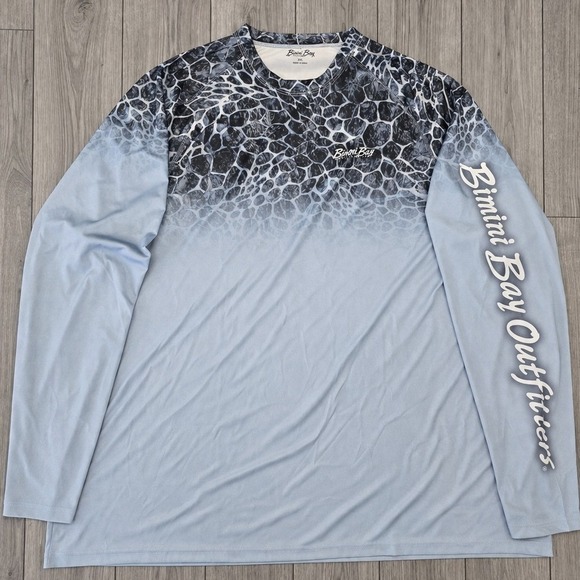 Bimini Bay Outfitters Other - Bimini Bay Outfitters Fishing Shirt Mens 3XL Long Sleeve  Performance UV Shirt